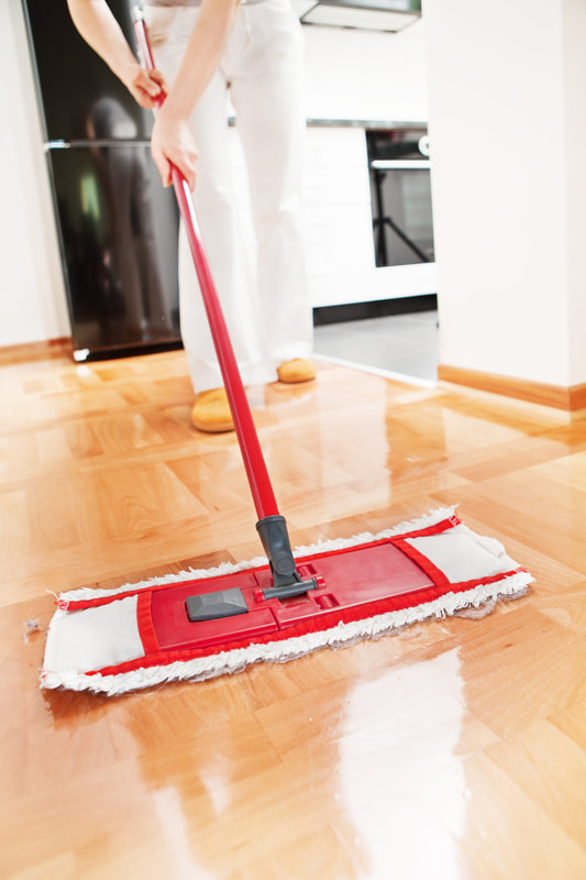 Deep Cleaning your Wood Floors until they Shine!